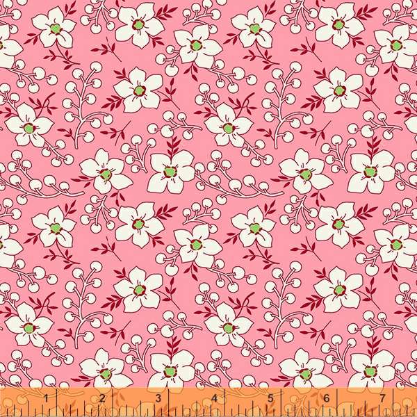 Flowers and Berries Pink Storybook by Whistler Studios