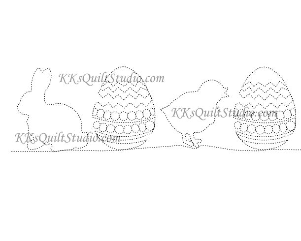 Bunny Chick Border