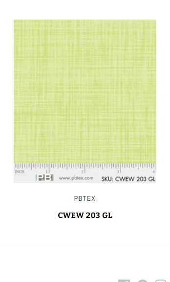 Colorweave 108" Quilting Wideback - 5 colors