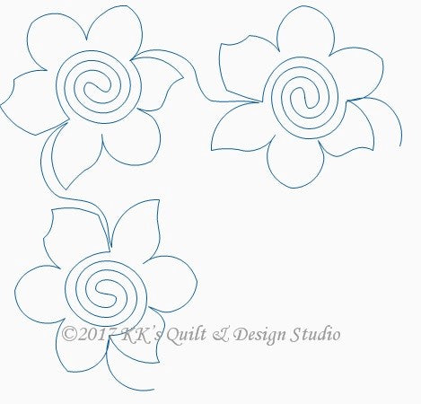 Daffodil Border and Corner