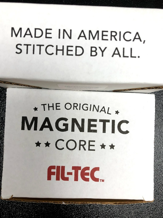 Magna-Glide Type L Magnetic Pre-Wound Poly Bobbins - Black or White 100 ct