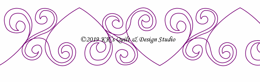 Heart Scroll Border