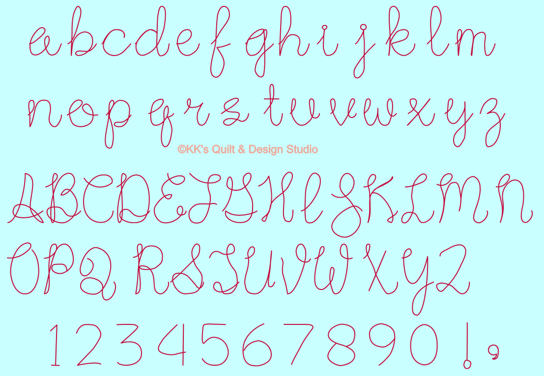 Single Line Font 001