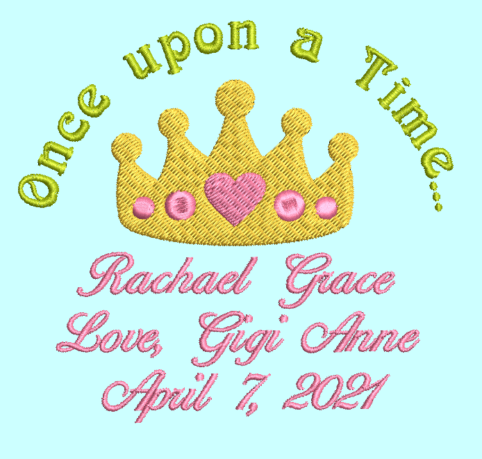 Princess Customized Quilt Label