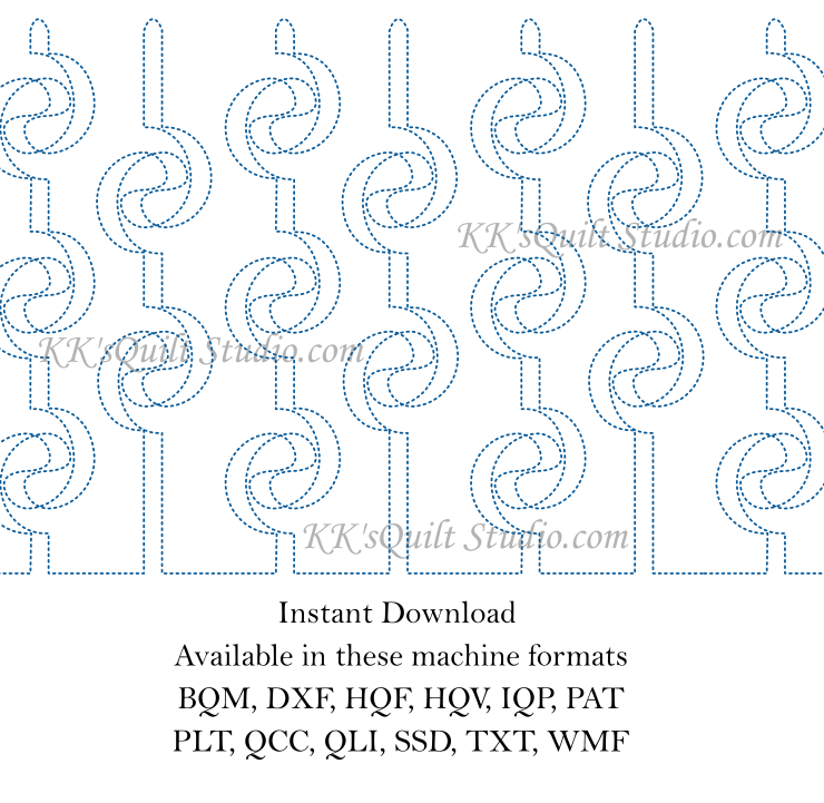 Piano Ribbins Border