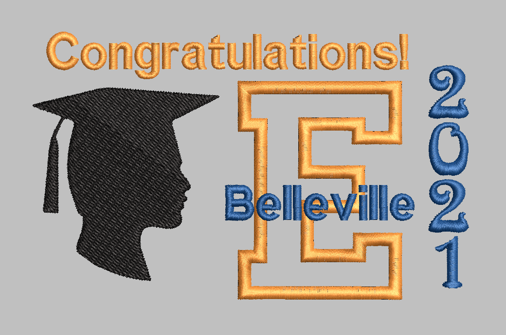 Graduate Boy or Girl Customized Quilt Label