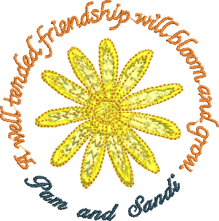 Friendship 1 Customized Quilt Label