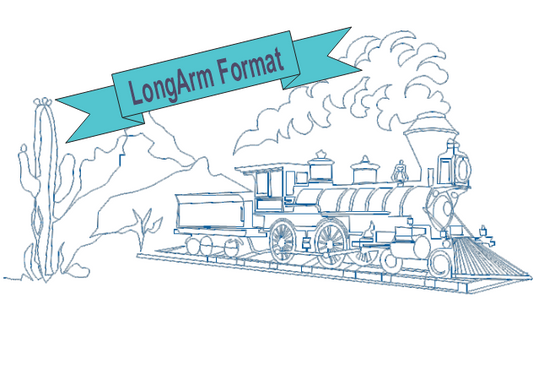 4.4.0 American Engine Railroad Longarm Digital Quilting Pattern  Edge to Edge Instant Download