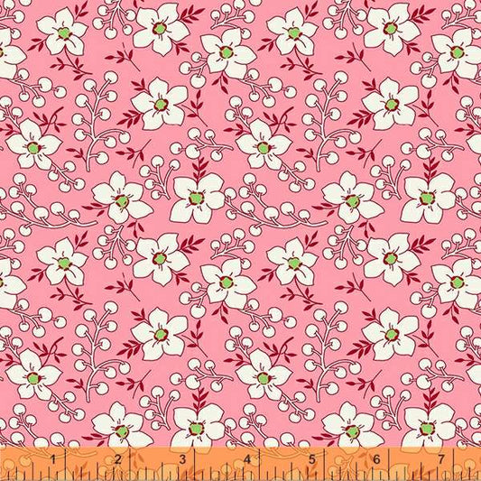 Flowers and Berries Pink Storybook by Whistler Studios