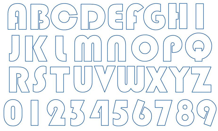 Alphabets for Digital Quilting – KK's Quilt Studio