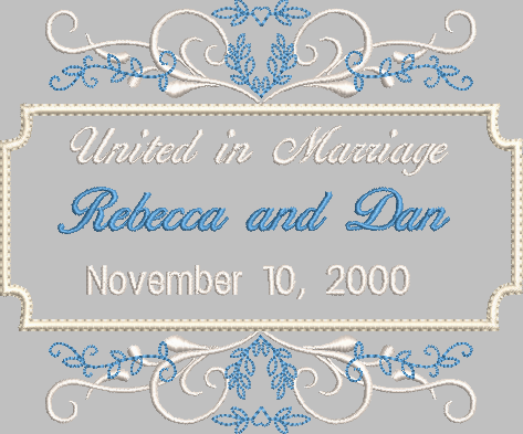 Elegance Customized Quilt Label
