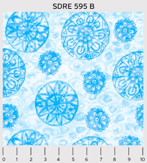 Blue Sand Dollar - Sweet Dreams by PB Textiles