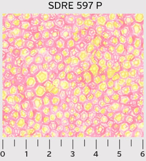 Pink Yellow Swirl - Sweet Dreams by PB Textiles