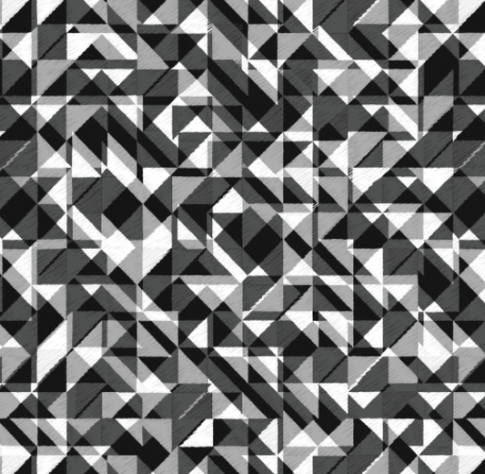 Prisms Black 108" Quilt Wideback