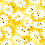 Wild Flour Daisy Field Yellow by Whistler Studios